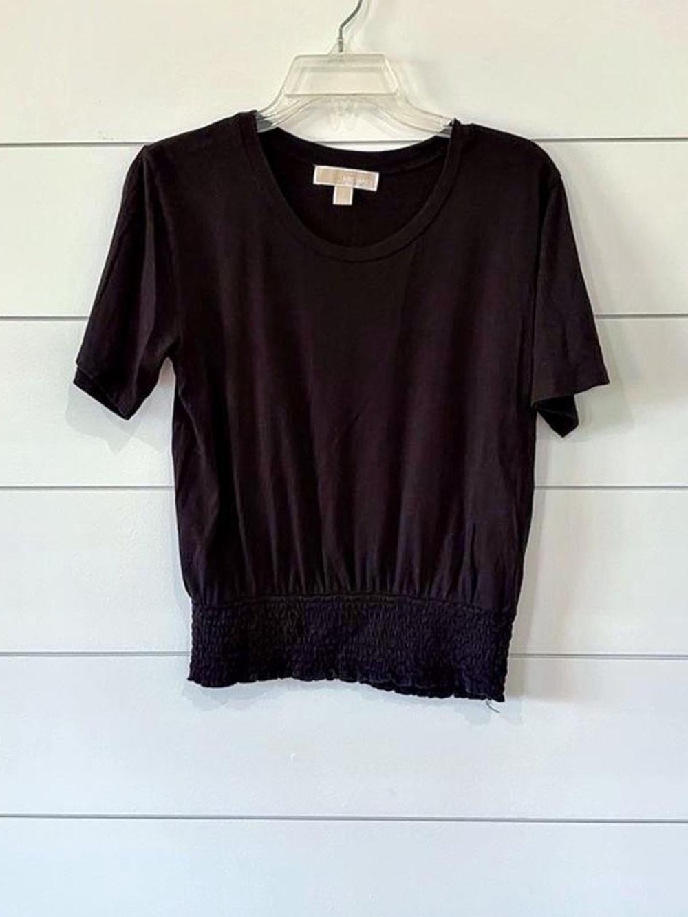 Women’s Michael Kors  Smocked Waist Shirt